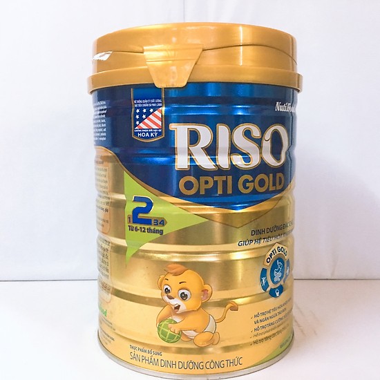 Sữa Riso Opti Gold cho hệ tiêu hóa khỏe mạnh